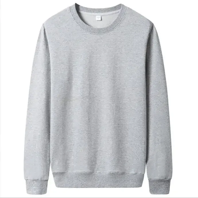 Hoodie Warna Solid Tipis Modis Pria Ideal untuk Pakaian Jalanan Pullover Kasual Musim Gugur