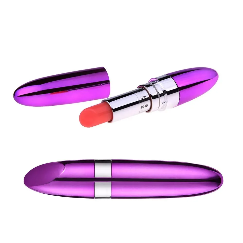 Mini Lipstick Vibrator Výkonná stimulace klitorisu bodu G diskrétní Vibrace Sex Toy Bullet masturbace pro dospělé