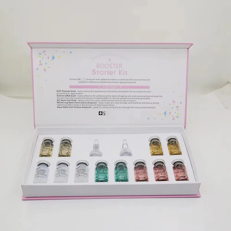 Korea 8ml BB Cream Ampoule Beginner Starter Kit Face Foundation Salmon DNA Serum Moisturise Whitening Cosmetic — image 4