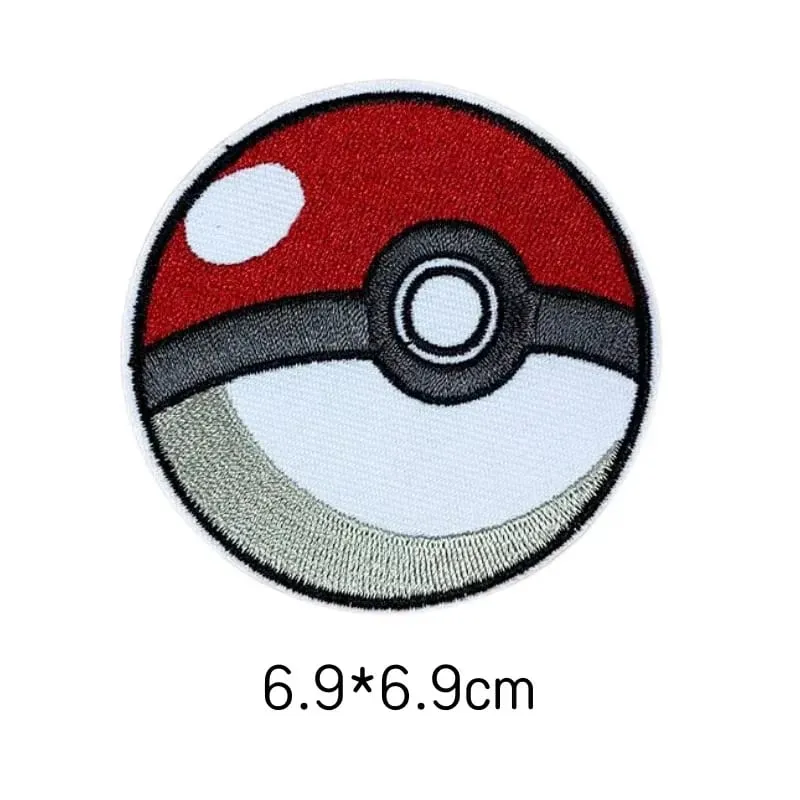 Cloth Patch Pikachu Clothes Stickers Sew on Embroidery Patches Applique Iron on Clothing Cartoon DIY Garment Decor — image 37