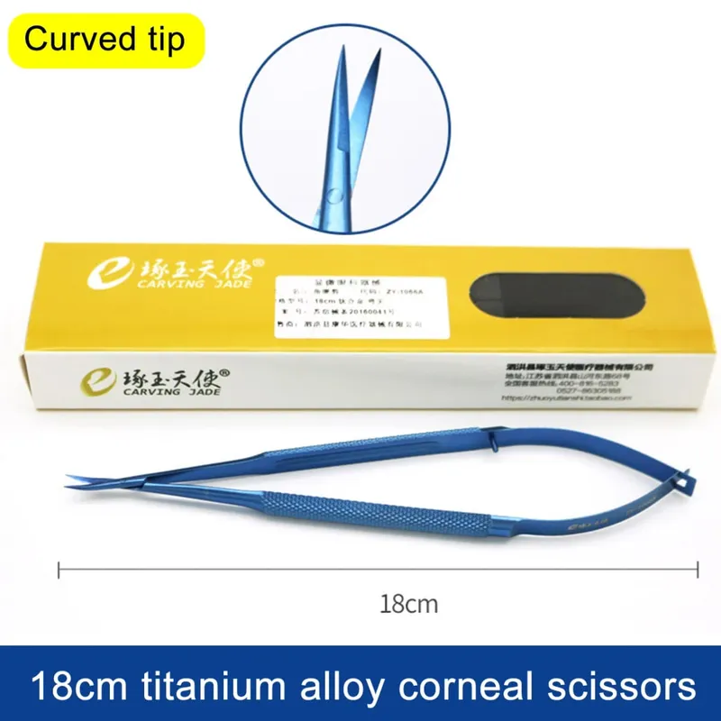 Ophthalmic surgery corneal scissors cosmetic surgical tools surgical medical micro scissors