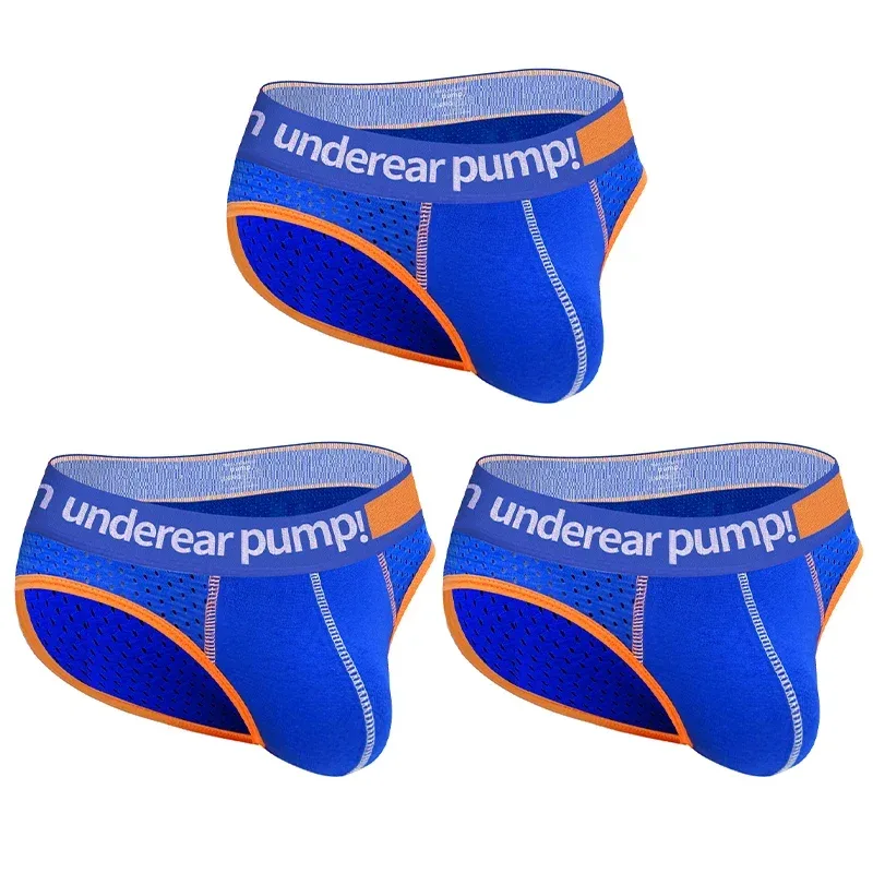 남자의 낮은 허리 슬리밍 메쉬 팬티 U 볼록한 주머니 탄성 허리띠 통기성 다채로운 Jockstrap 속옷