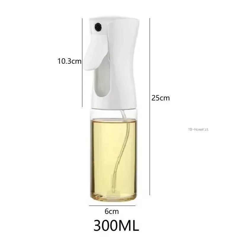 Oil Spray for Cooking - Olive Oil Dispenser Bottle Sprayer Mist-Reusable Food Grade Oil Vinegar Spray Bottle Kitchen Accessories