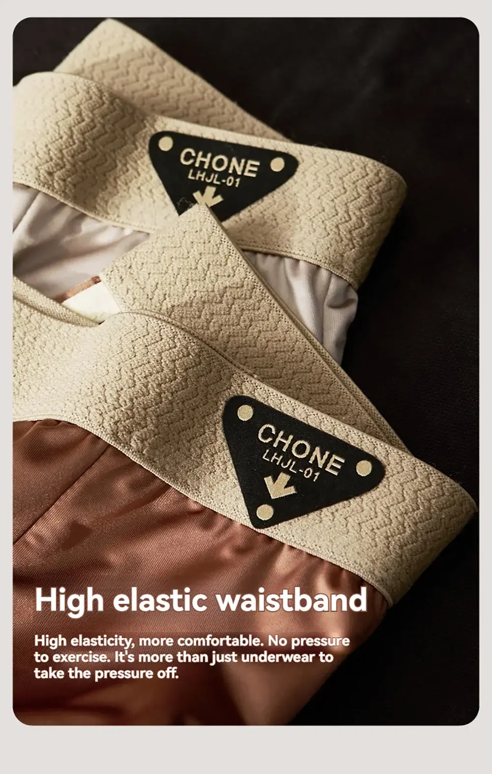 3PCS/Pack Luxury Solid Satin-like Boxer Man Cool 10A Antibacterial Silk U-shape Pouch Men's Panties High Elastic Wais Underpants