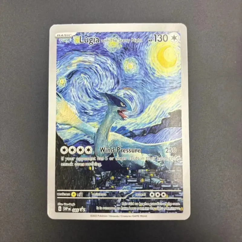 DIY Collection Cards 2023 SVP EN VAN GOGH /GREY FELT HAT Self Made Single Card Classic Game Anime Cards Gift Toy — image 15