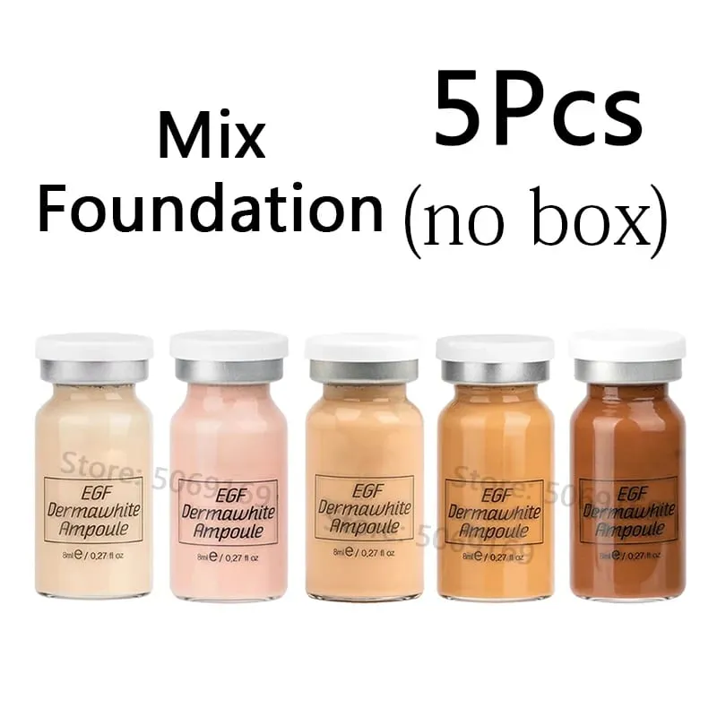 Korea 8ml BB Cream Glow Serum Starter Kit Facial Niacinamide/Hyaluronic Acid Foundation Moisturizing Skin Care Beauty