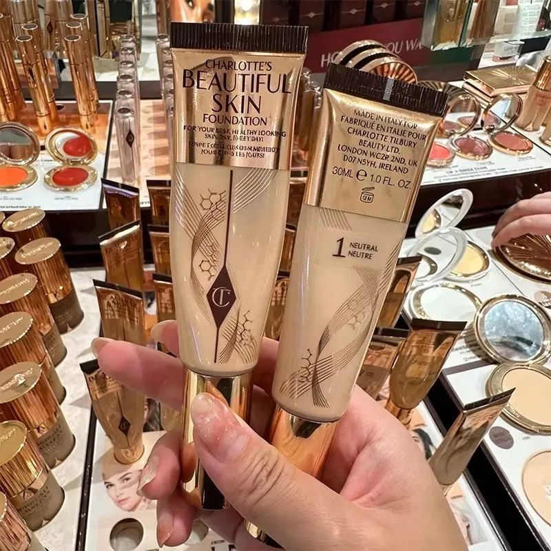 Charlotte Tilbury Hyaluronic Acid Foundation Hydrating Medium Coverage Natural Glow 16HR Wear Brightening Concealer Dark Circles — image 5