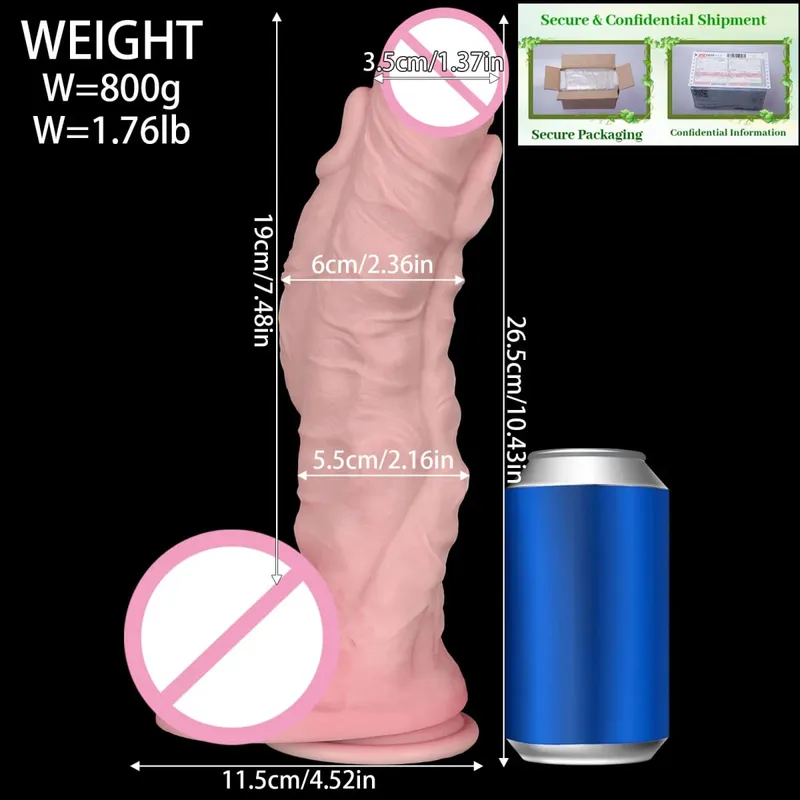 Dildo Raksasa Besar Penembusan Dubur Palam Punggung Dubur Wanita G-spot Melancap Stropon Dick Dildo 18+ Mainan Seks Dewasa untuk Wanita/Lelaki