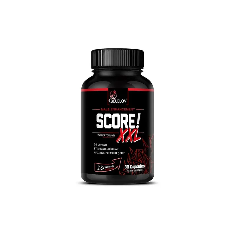 Score XXL Black Maca Supplement - with L Citrulline Support Men Health for Energy Endurance Muscle Mass Maca Root Capsule — image 8