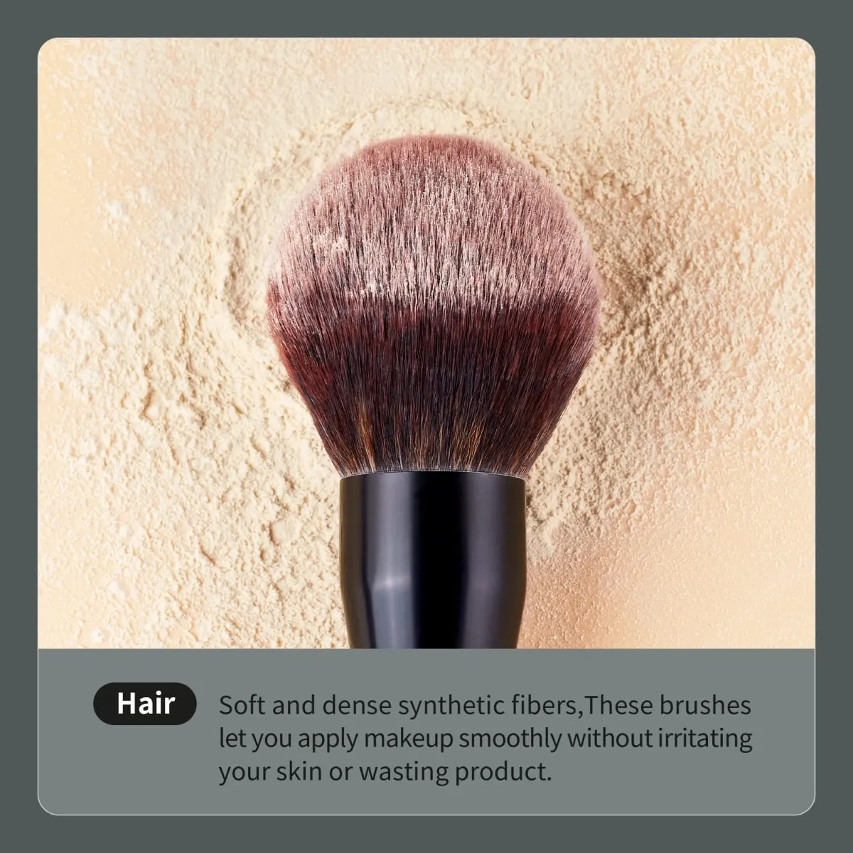 Jessup Makeup Brushes set 3-21pcs Premium Synthetic Big Powder Brush Foundation Concealer Eyeshadow Eyeliner Spoolie Wooden T271