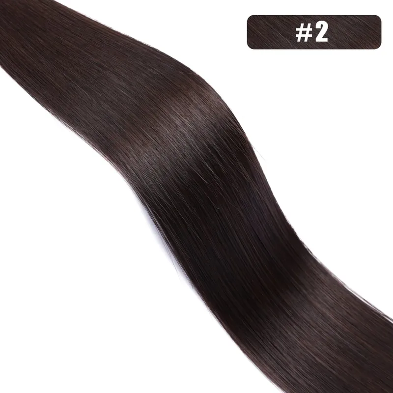 1g/s 100Strands Real Human Hair Nano Ring Hair Extensions Machine Remy Pre-Bonded Straight Micro Beads Nano Tip 16''-24'' — image 16