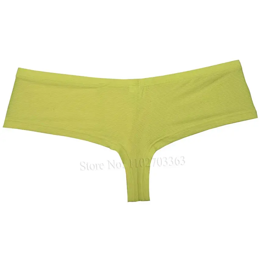Cheeky Men's Solid Bikini Briefs Ice Silk Micro Boxer Underwear Male Slip Hipster Trunks Bulge Pouch Beach Shorts Underpant Soft — image 7