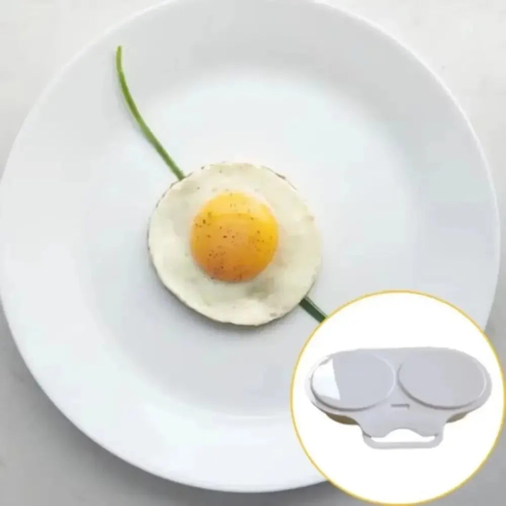 Cuiseur à œufs en plastique de qualité alimentaire, micro-ondes, moule de cuisine, facile à nettoyer, cuiseur à vapeur, boîte à œufs Portable résistante à la chaleur — image 9