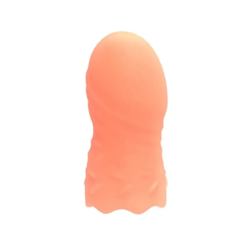 Silikonowa męska osłona penisa realistyczne Dildo Cock Pump Phallus Extender powiększenie Dick rosnący wytrysk orgazm zabawki erotyczne dla człowieka