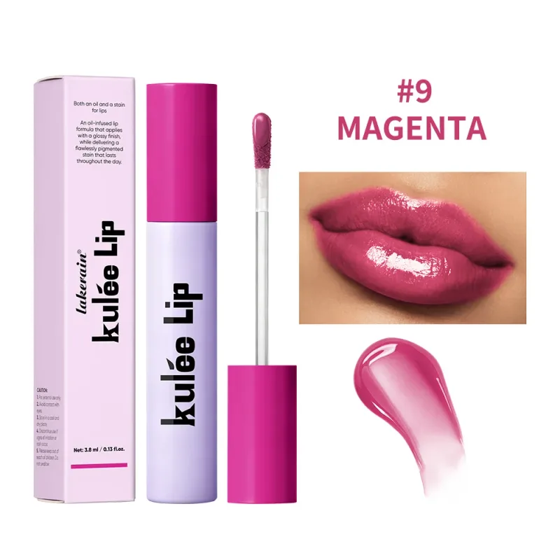 Stain Tinted Lip Oil Long Wear Moisturizing Shiny Lip Gloss Soft Texture Non Sticky Repair Chapped Lips Daily Women Beauty Lip C — image 15