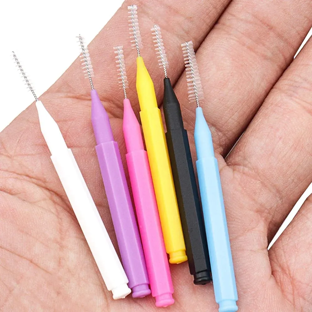 50pcs Mini Eyebrow Brush Disposable Lightweight Brow Lifting Brushes Portable Eyelash Extension Comb Perm Brush Lash Accessories — image 6
