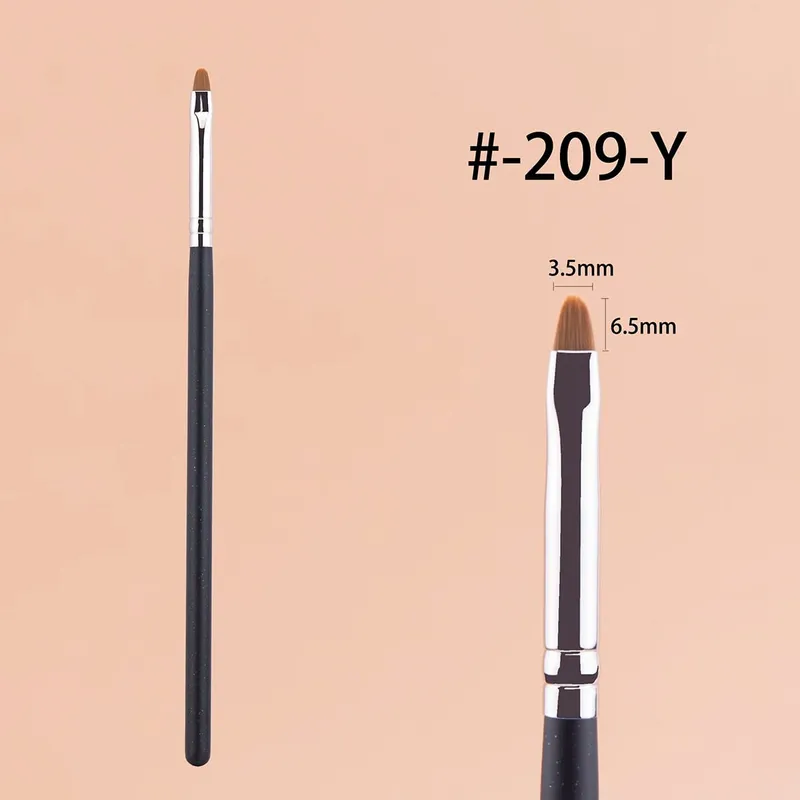 Eyebrow Concealer Brush Flat Eyebrow Brush Angled Ultra Thin Eye Line Concealer Makeup Brushes Precise Make Up Concealer Brush — image 10