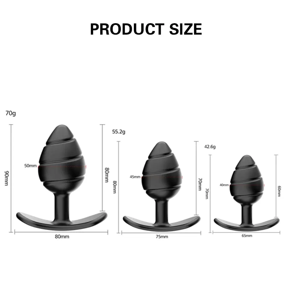 Silicone Plug Anal Sex Toys Butt Plug Beginner Anal Underwear Buttplug Dildo Masturbador For Couples SM Adults Men Woman 3 Sizes — image 5