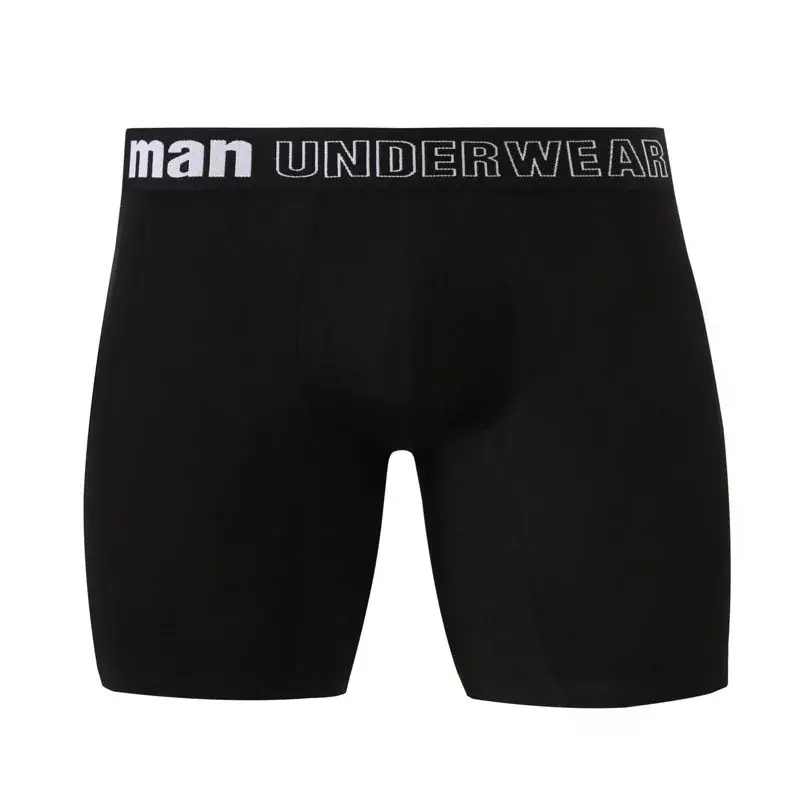 4pcs Men's Boxer Underwear Bamboo Fiber Boxers Soft Long Panties Shorts Mens Cotton Plus 7XL Cueca Boxer Masculino Calzoncillos — image 18