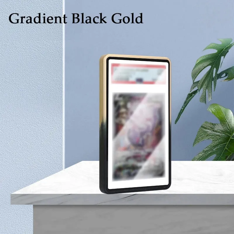 Gradient Color Aluminum Alloy Graded Cards Protector Case for PSA/BGS UV & Scratch Resistant Trading Card Bumper Display Holder