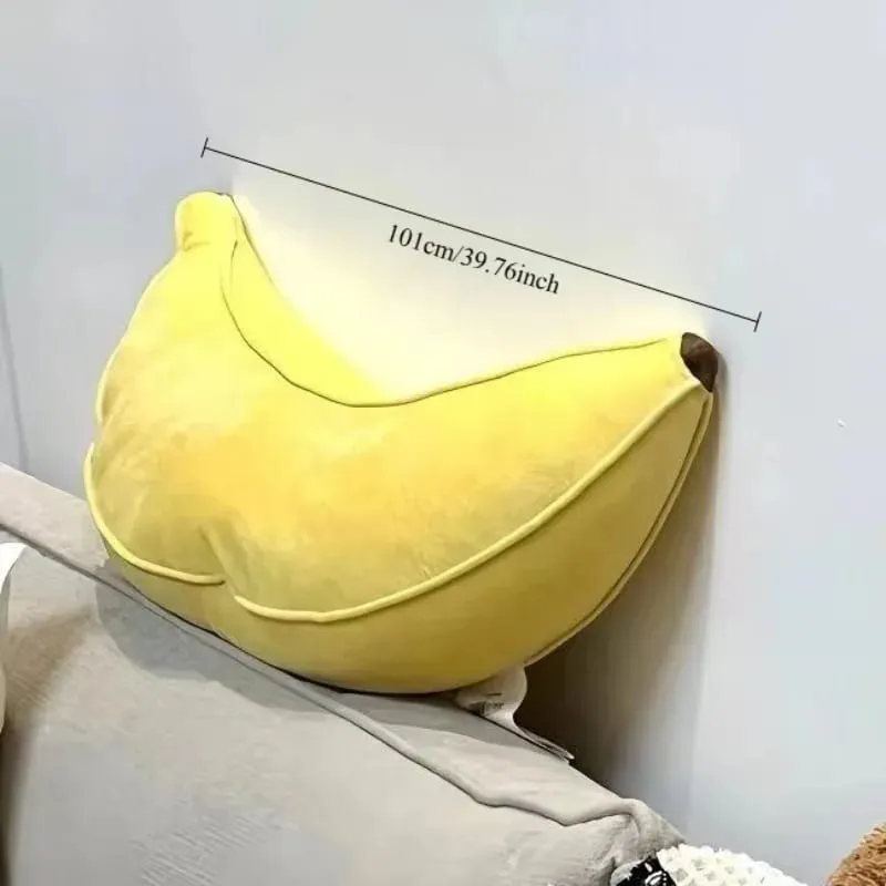 Banana pillow creative comfortable bedside cushion sleeping long birthday gift plush toy — image 10