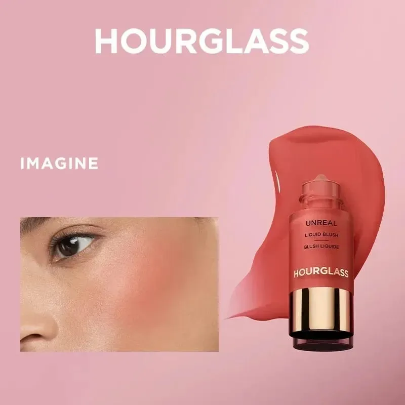 Hourglass Phantom Glossy Solid Lip Gloss Lipstick Anti-smudge Long-lasting Moisturization No Fading Natural Fresh Glow Makeup