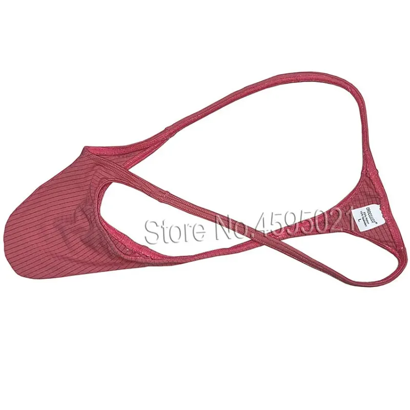 Men's Underwear Thong Contour Pouch Tangas Rise Cheeky Underpants Low Rise Beach Briefs Bikini Single Layer Quick Dry Silky — image 11