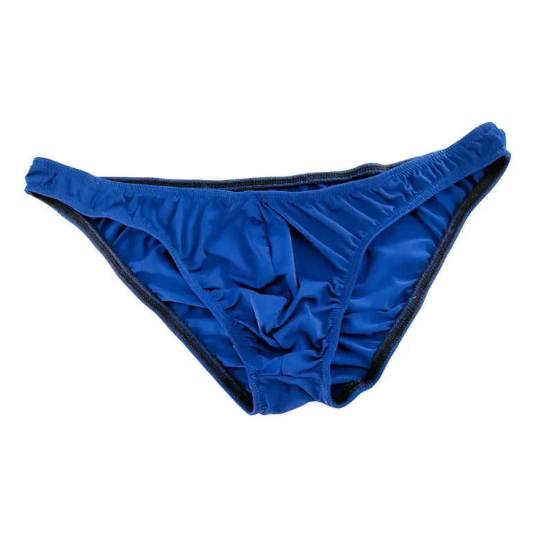 Pink Men Briefs Nylon Spandex Comfy Breathable Low-Waist Underpants Quick Dry Male Ice Silk Bikini Underwear — image 18