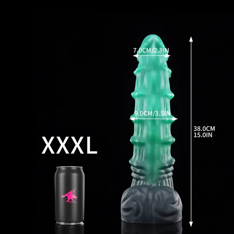 Nothosaur MEPHISTO Animal Dog Knot Big Dildo Horse Penis Bumpy Stimulate Fantasy Sex Toys For Women Prostate Massage Anal Plug