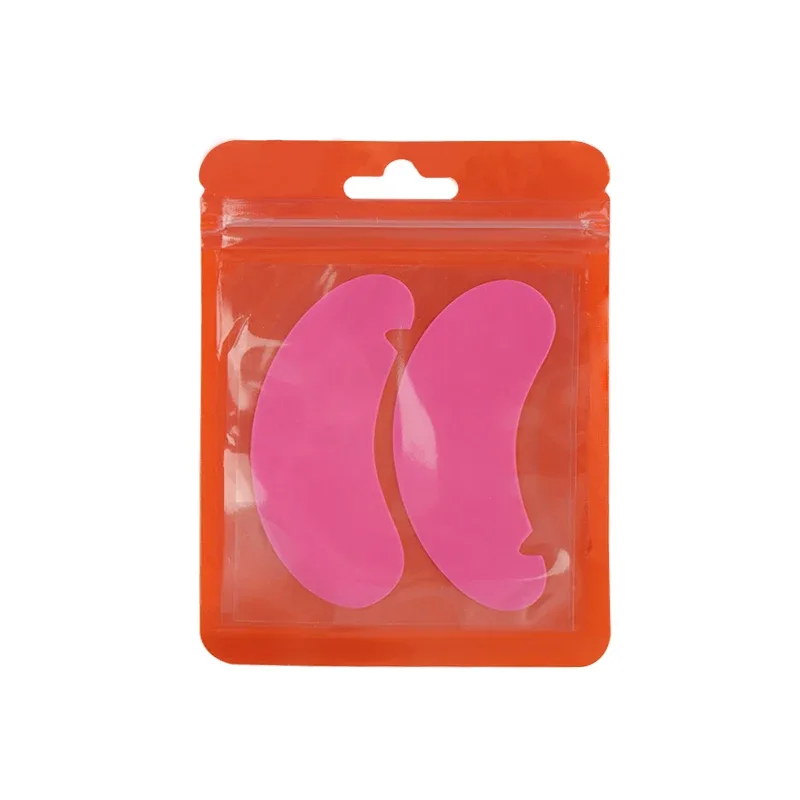 1 Pair Reusable Silicone Eyelash Pad Lash Extension Patches U-Shaped Design Eyelashes Lift Gel Eye Pads Beauty Makeup Tools