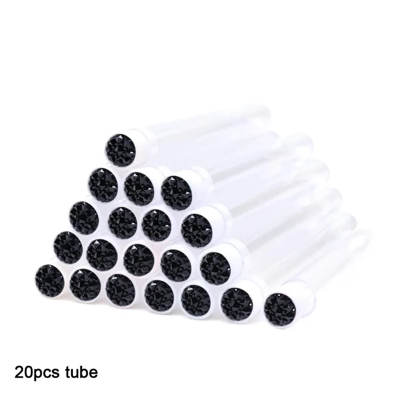 20Pcs Eyelash Brush Tubes With Crystal Lash Mascara Wands Eyebrow Comb Spoolies Container Lash Brush Applicators Makeup Tools — image 16