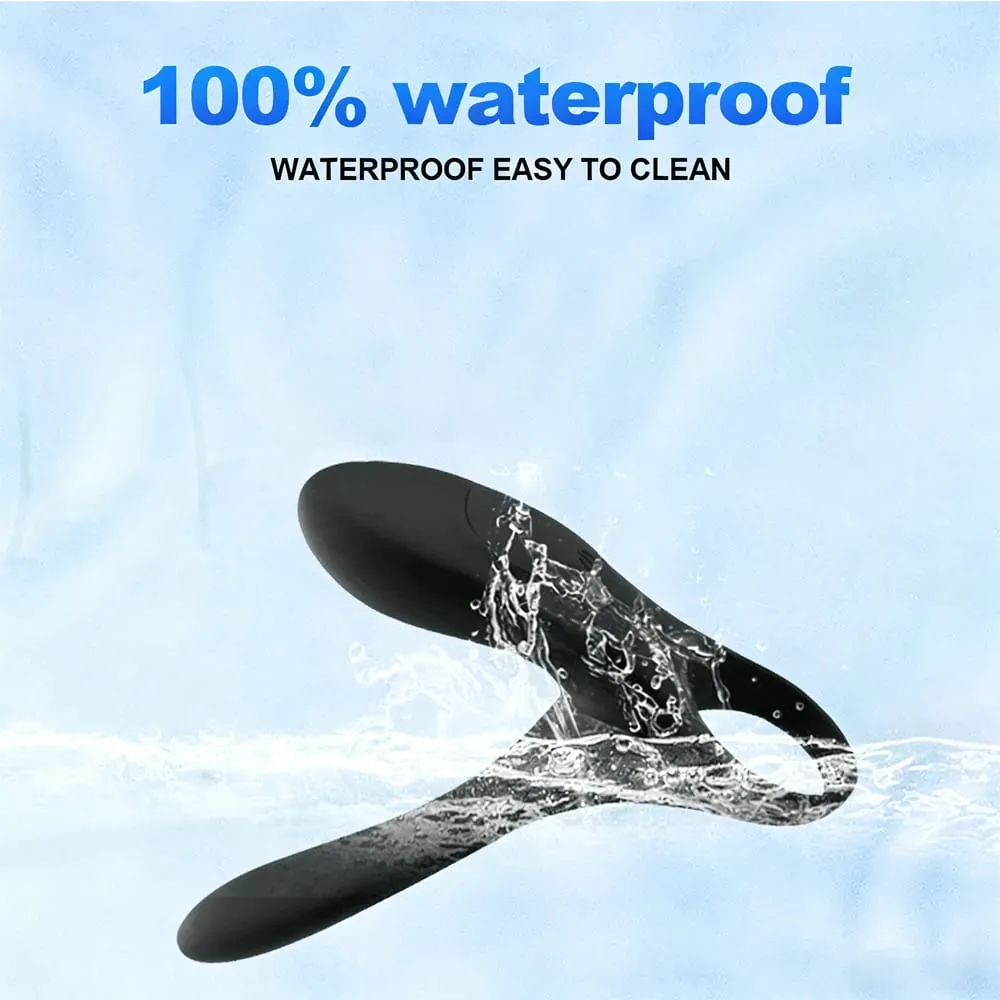 Penis Ring Vibrator Wireless Remote Control Clitoral Stimulation Delay Ejaculation Enlargement Erection for Men Male Sex Toys