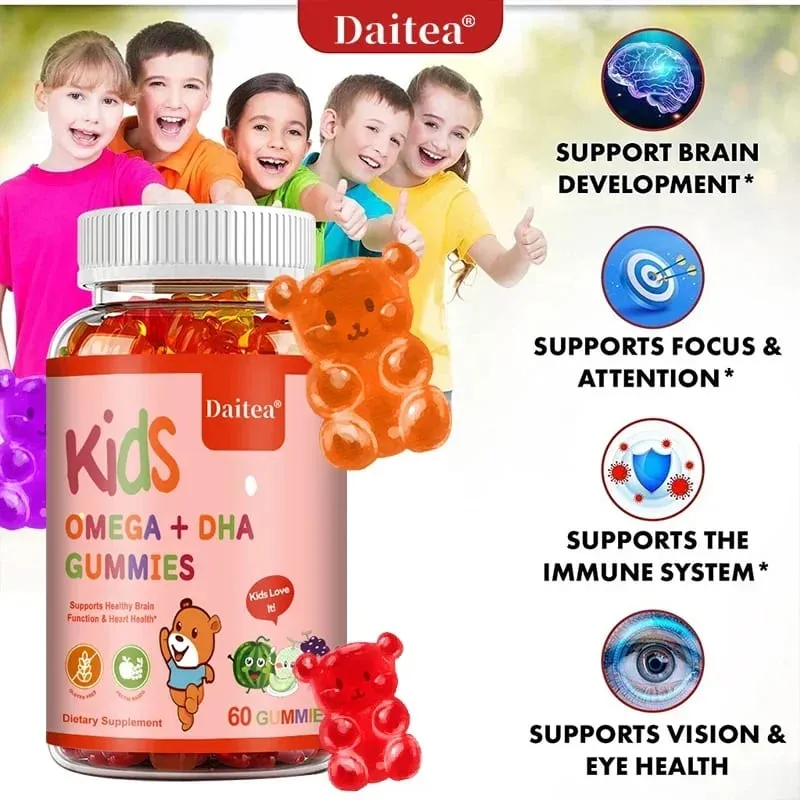Children's Intelligence Supplement Gummies Support Intelligence Concentration Memory and Nutrition To Make Learning Easier — image 3