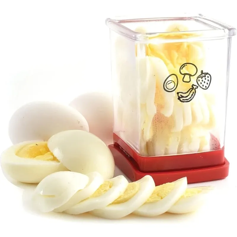 Kitchen Speed Cup Slicers Cutter Fruit Tool for Eggs Fruit Vegetable Appetizer — image 2