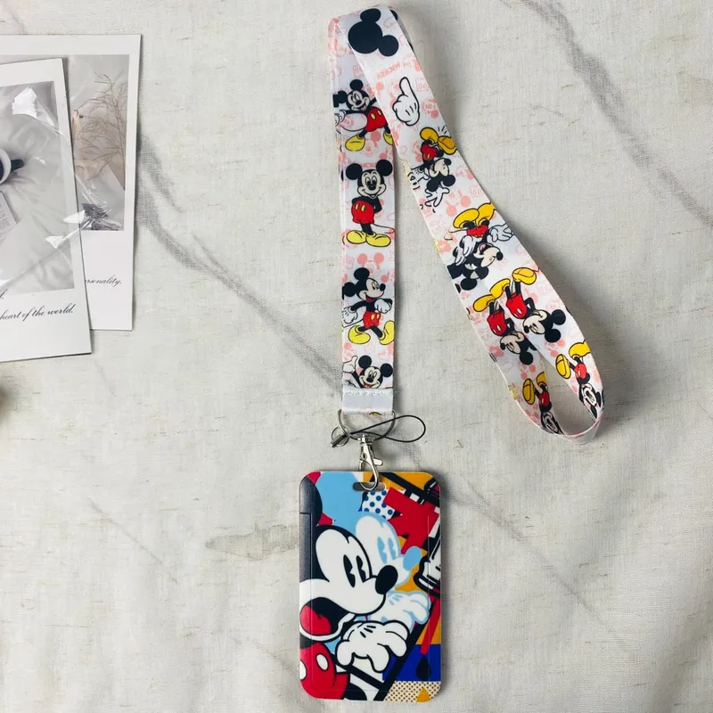 Anime Strap Lanyard for Keys Keychain Badge Holder ID Credit Card Pass Hang Rope Lariat Mobile Phone Charm Accessories — image 33