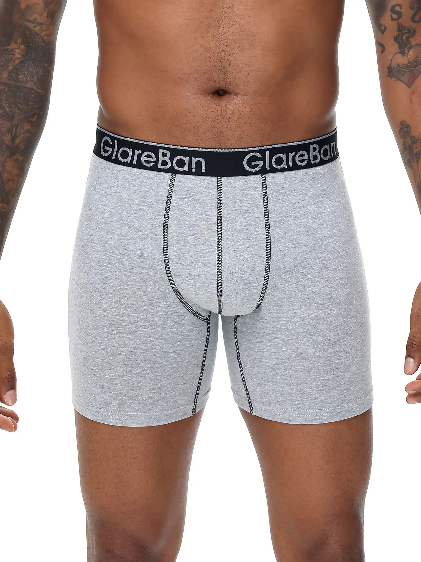 5pcs Set Mid-Long Cotton Boxer Shorts Men Underwear Male Underpants for Men Homme Boxershorts Slips Soft Panties Brand Briefs — image 9