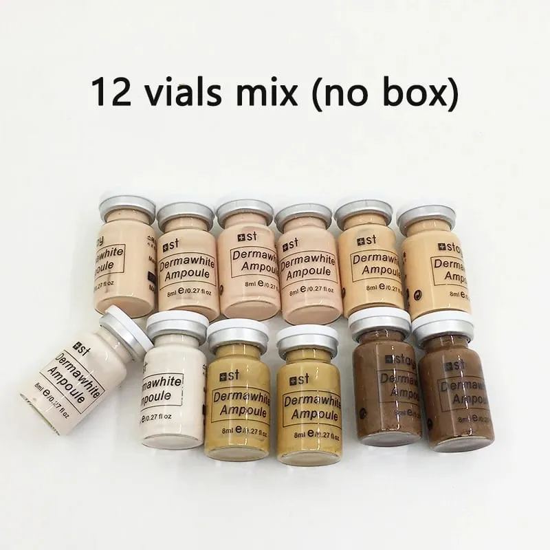Korea Face 8ml Brightening BB Cream Beginner Starter Kit Niacinamide/Peptide Wrinkle-Fighting BB Cream Skin Care Serum Beauty