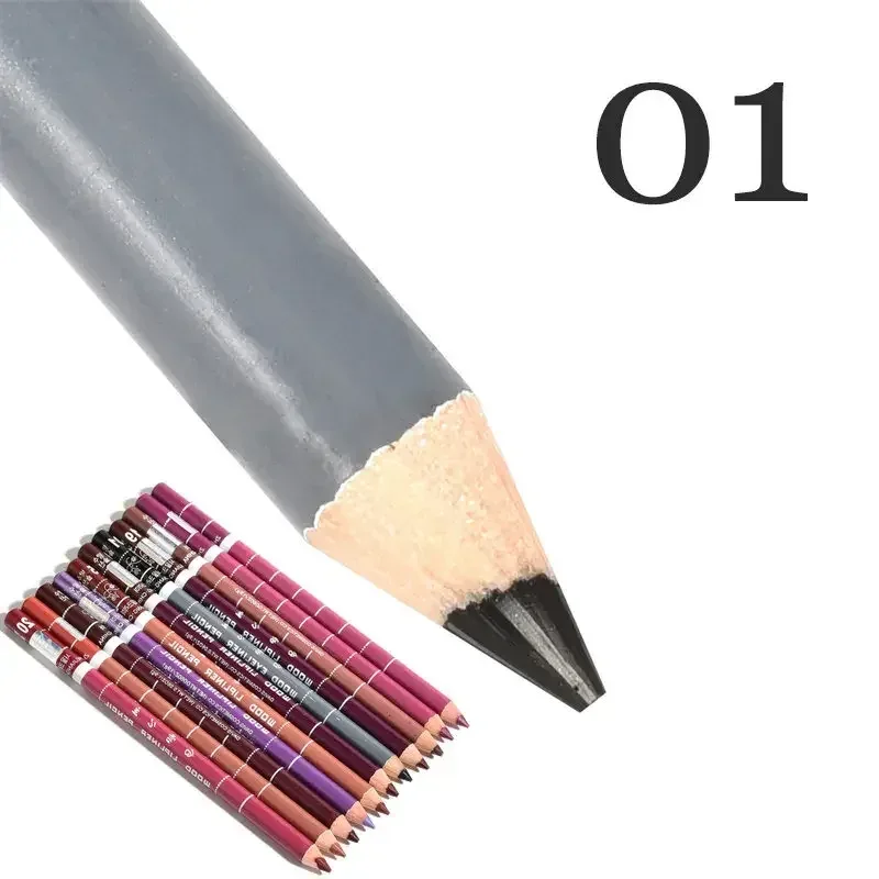 28Color Antifouling Lip Liner Professional Lipstick Pen Precise Waterproof Lip Outline Pencil Lip Makeup Lasting Eyeliner Creamy — image 19