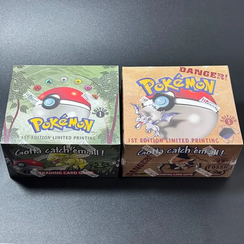 Pokémon Booster Packs Base Fossil Jungle 9 single bags 1 pack/11 Cards and Booster Box 3 1Box/36 Packs models Proxy Game Cards — image 39
