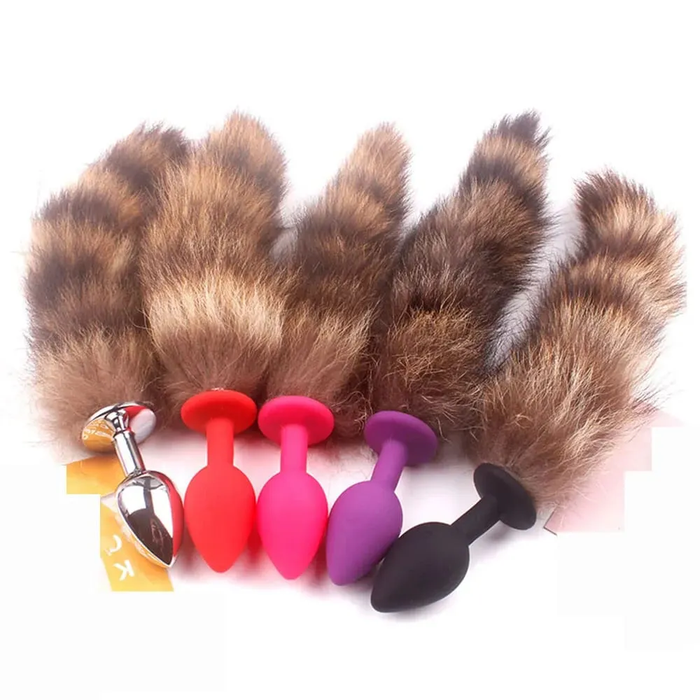 Fox Butt Plug Tail Anal Teaser Comfort Furry Beginner Wolf Sex Toy Explore Ass Dog Play Women Stimulate Costume Cosplay — image 4