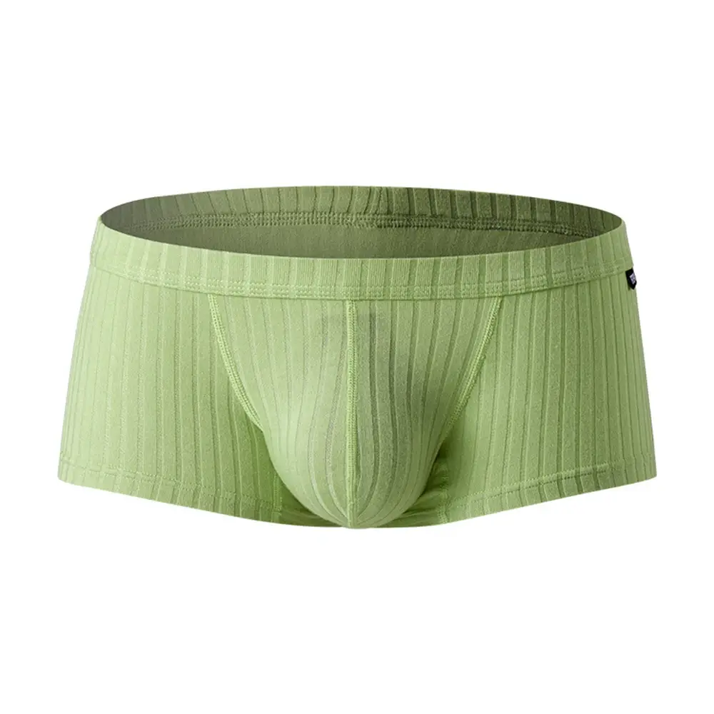 Mens Trunks Underpants Pouch Enhancing Low Waist Sweat Breathable Shorts Underwear Panties For Man 1pc — image 4