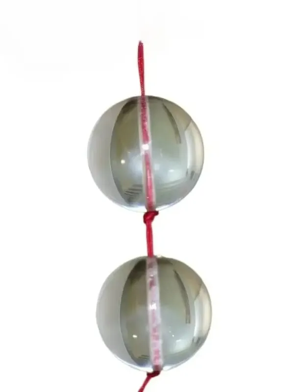 Big Crystal Glass Ball 40mm 50mm Anal Plug Beads Vagina Hand Training Vaginal Kegel Butt Plug Ball Sex Toys for Gay Women Men