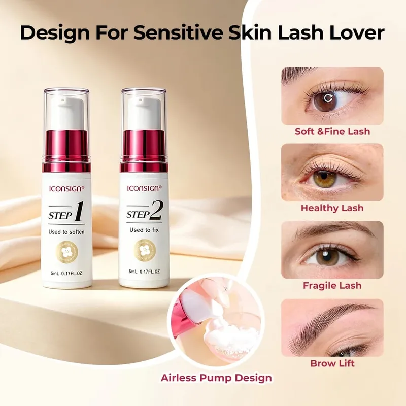 Korean Glue-free Fast Lash Lift System Camellia Eyebrow Lamination Lashes Lifting Perm Makeup Cosmetics Full Kit — image 4