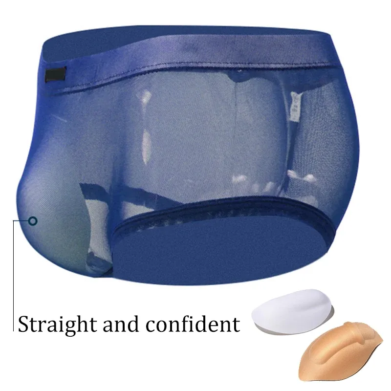 2 Pcs Men Sponge Pouch Pad Stereo Push Up Cup Underwear Pad Inside Enhance Frontal Protection Cushion Inner Padded Enlarge Cups — image 4