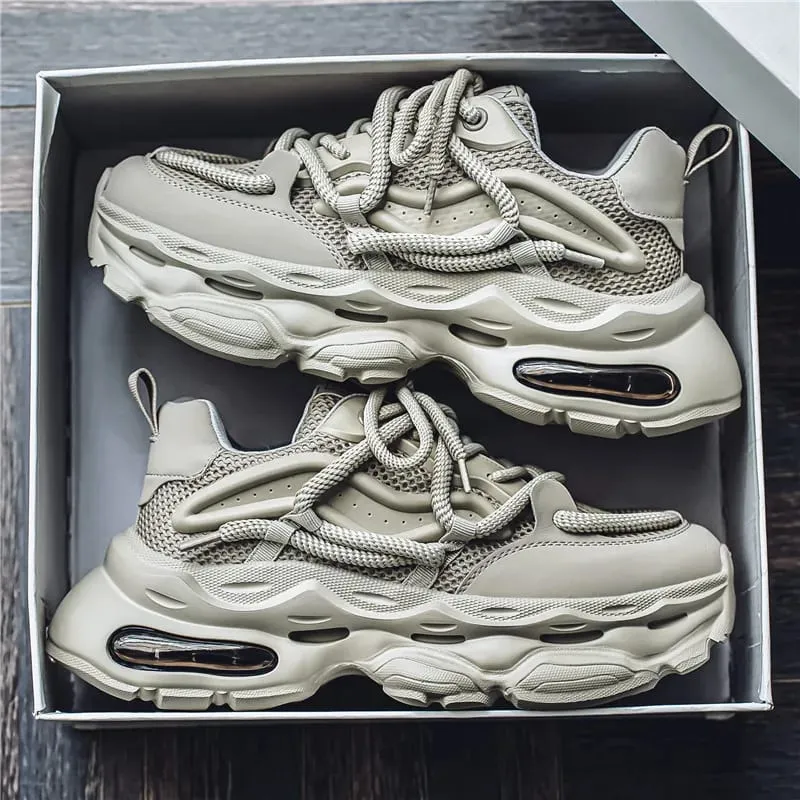 2024 New Men Shoes Autumn Winter Comfortable Men's Platform Sneakers Fashion Casual Shoes Sports Trainers Tenis Size44 — image 5
