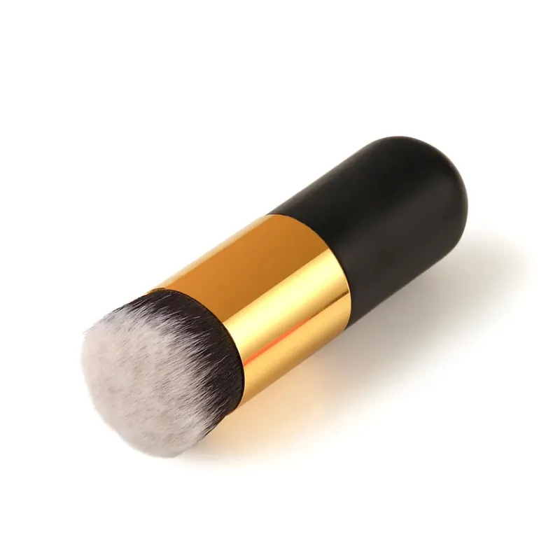 1Pcs New Chubby Pier Foundation Brush Flat Cream Makeup Brushes Professional Cosmetic Make-up Brush — image 8
