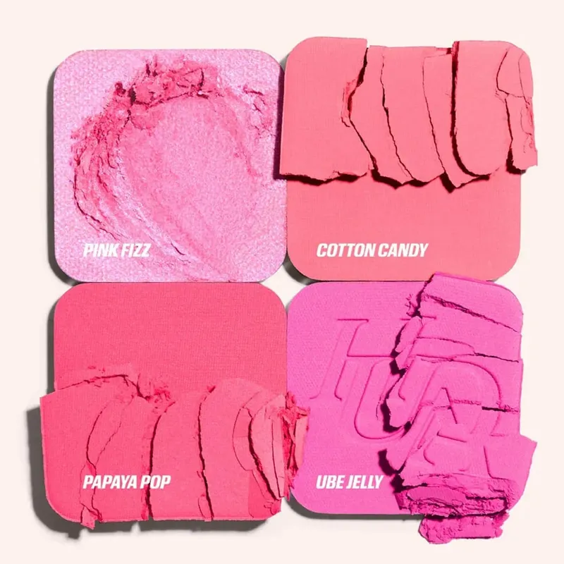 4-in-1 Glow Blush and Brush Set Filter Flush Eye Check Blush Palette Matte Shimmer Face Makeup Long Lasting Women Daily Cosmetic — image 4