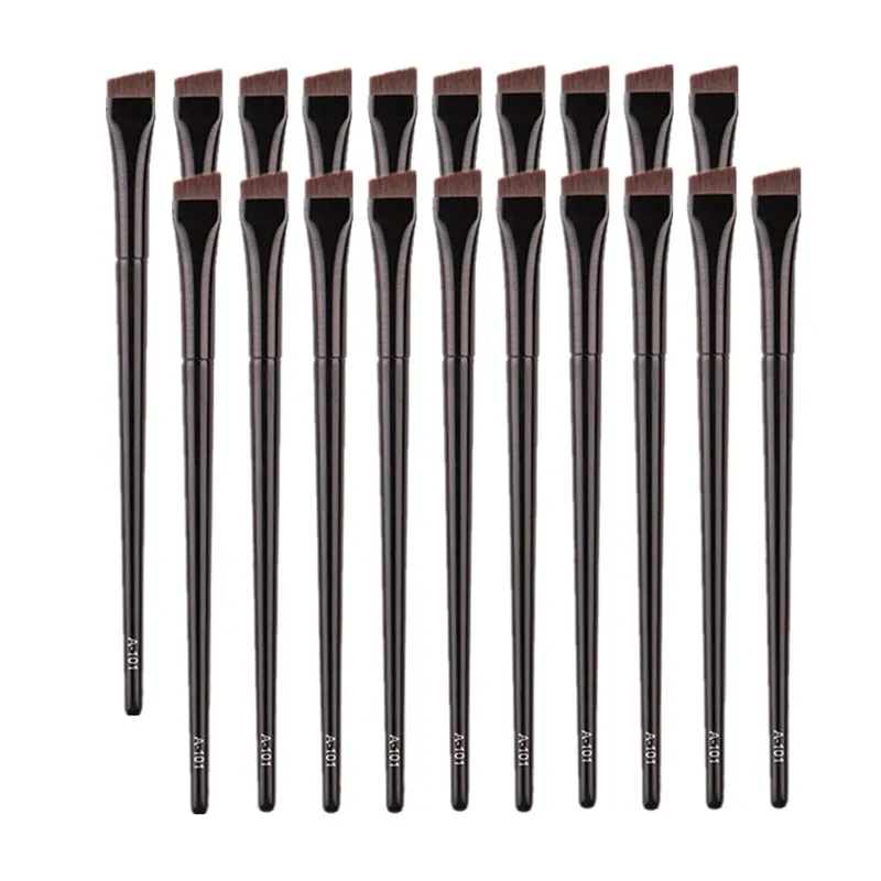5/10/20/50 Pcs Brow Contour Makeup Brushes Eyebrow Eyeliner Brush Professional Super Thin Angled Liner Eye Brush Make Up Tools — image 11