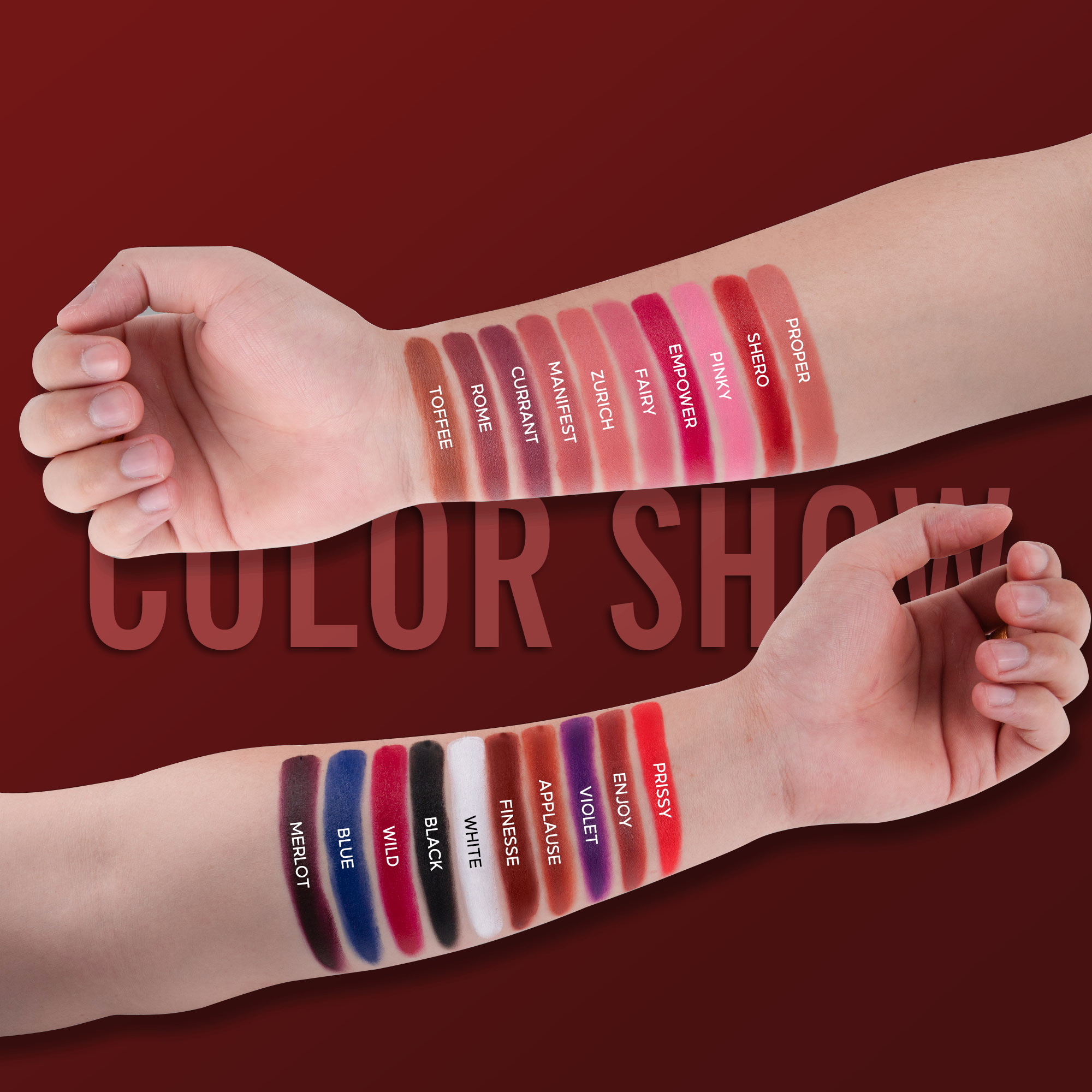 20 Colors Lipstick Palette Matte Velvet Lip Makeup Long Lasting Lip High Pigmented — image 7