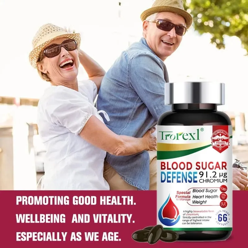 Blood Sugar Diabetes Capsule for Cardiovascular Health Glucose Metabolism Maintain of Normal Blood Glucose Concentrations